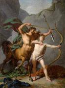 Baron Jean-Baptiste Regnault Achilles educated by Chiron oil painting artist